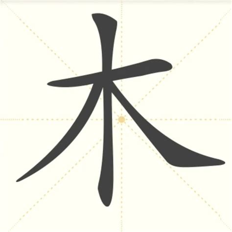 屬性木的字